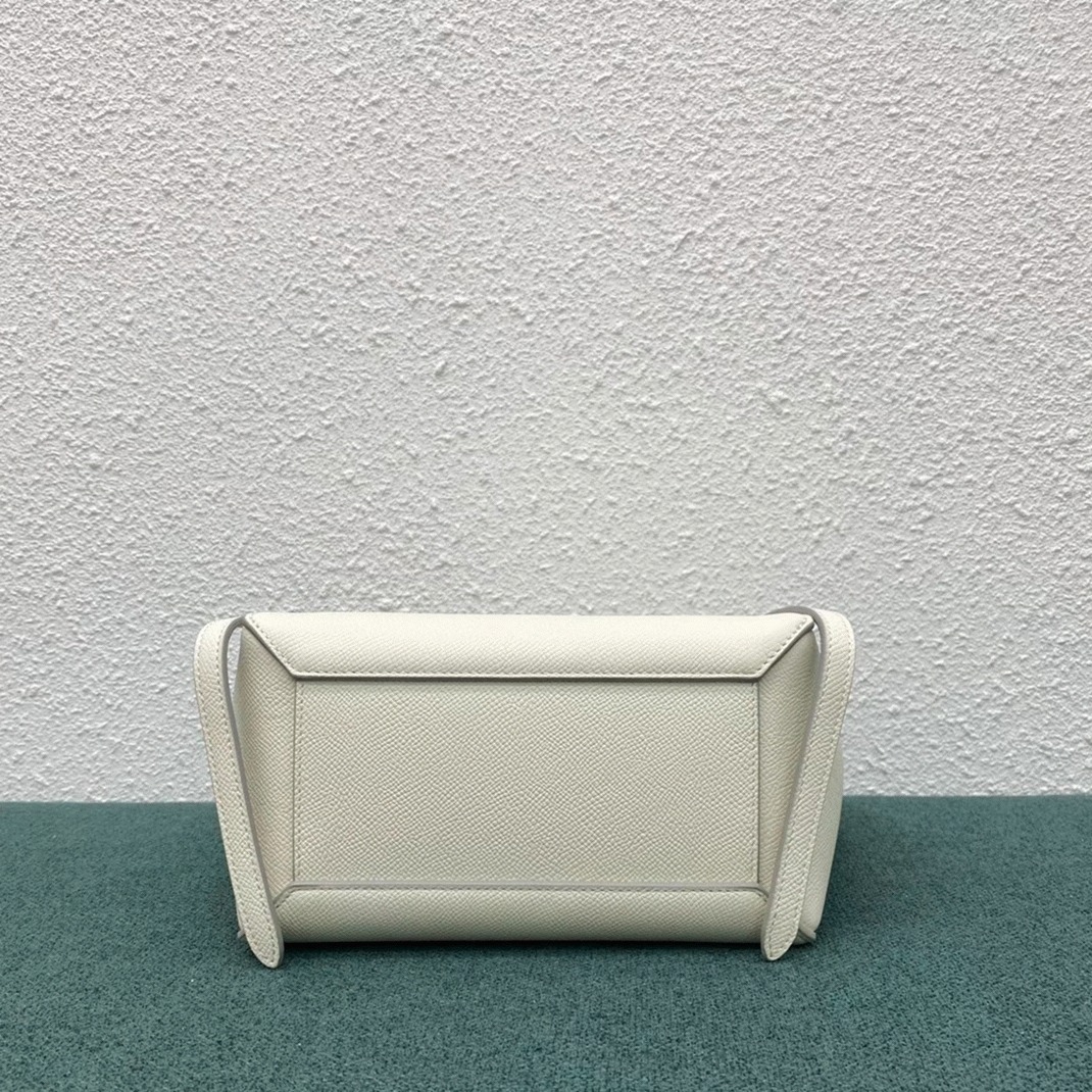Celine Belt Nano Bag Knockoff in White