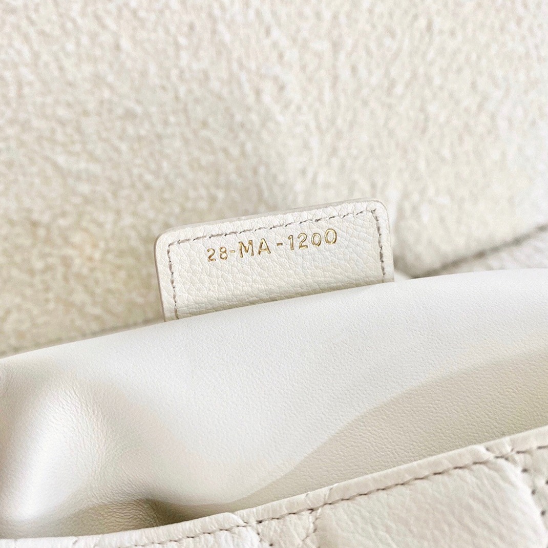 Dior Caro Large Bag Replica in White