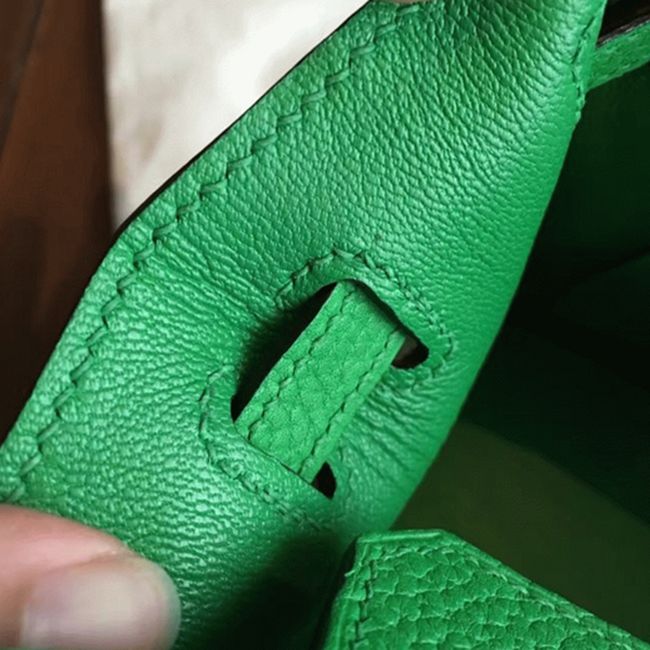 Premium Bamboo Hermes Birkin 25cm Knockoff Handbag