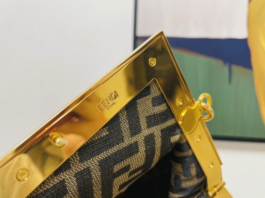 Top Quality Fake Fendi First Small Bag In Yellow