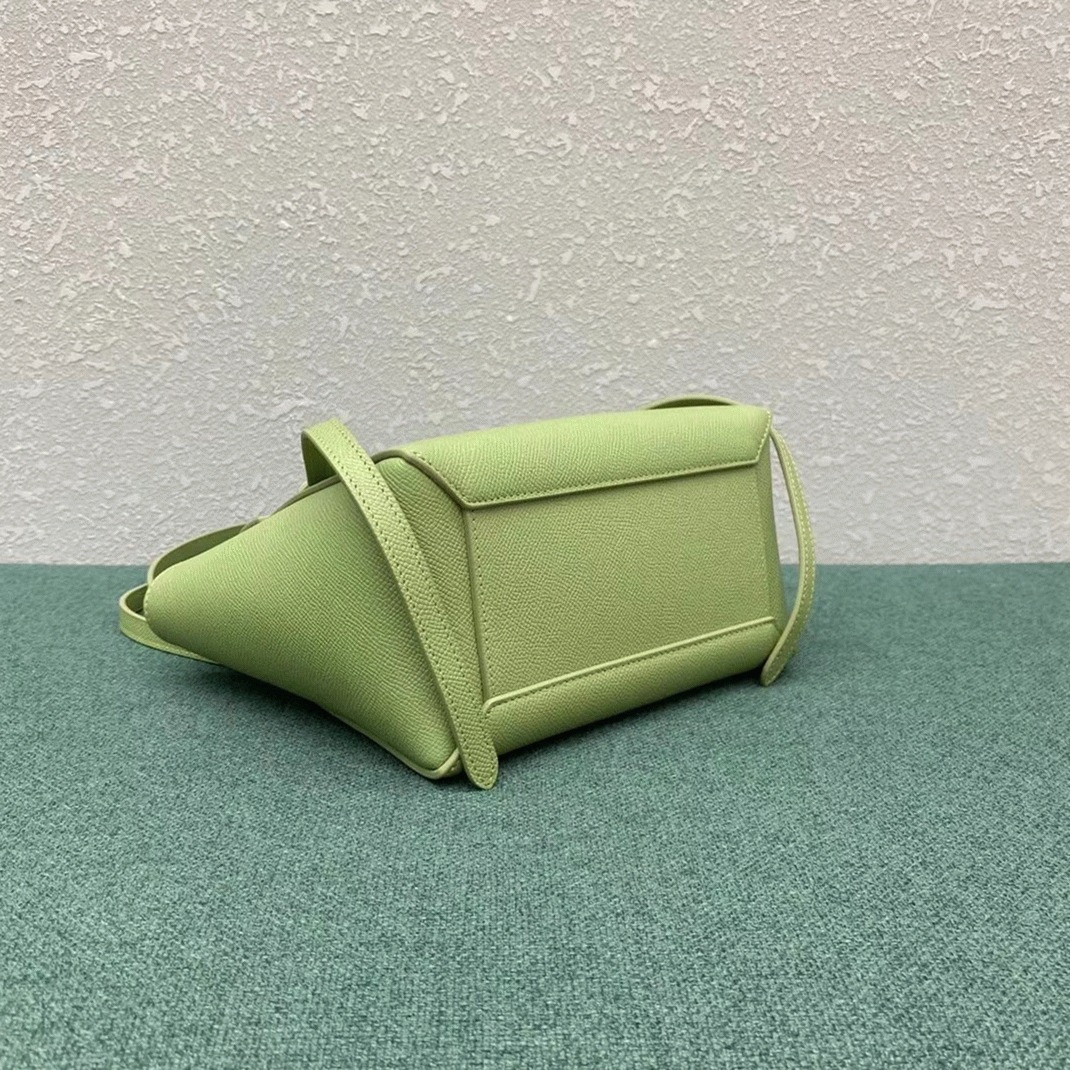 Celine Belt Nano Bag Fake in Sage