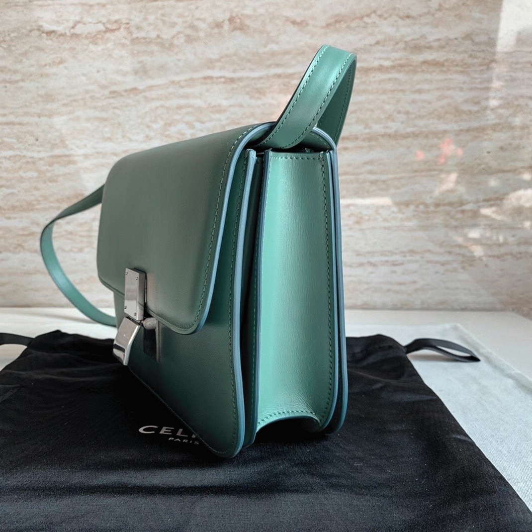 Top Quality Replica Celine Classic Box Medium Bag In Celadon