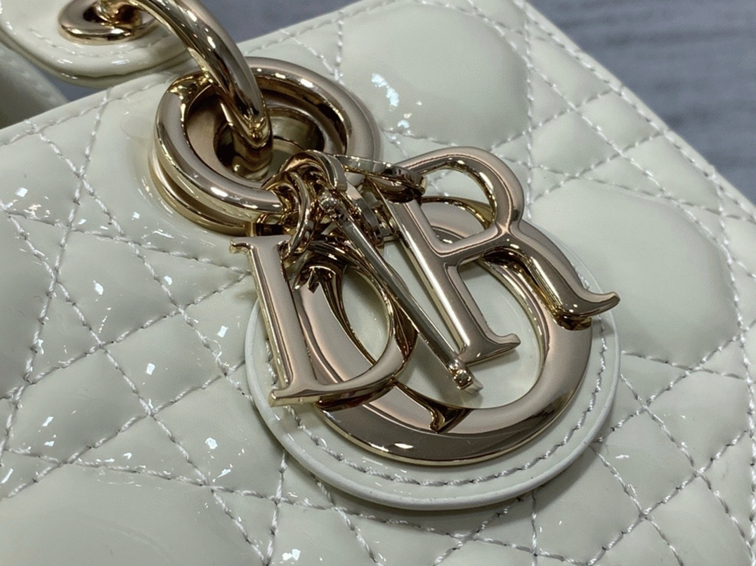 Dior Lady D-Joy Small Bag Knockoff in White