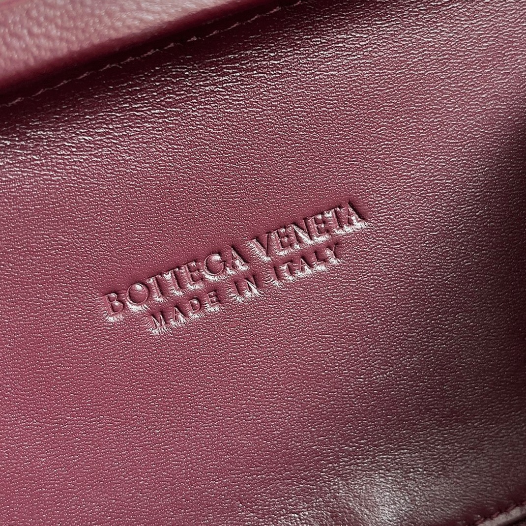 Fake Bottega Veneta Knot Minaudiere Clutch Bordeaux