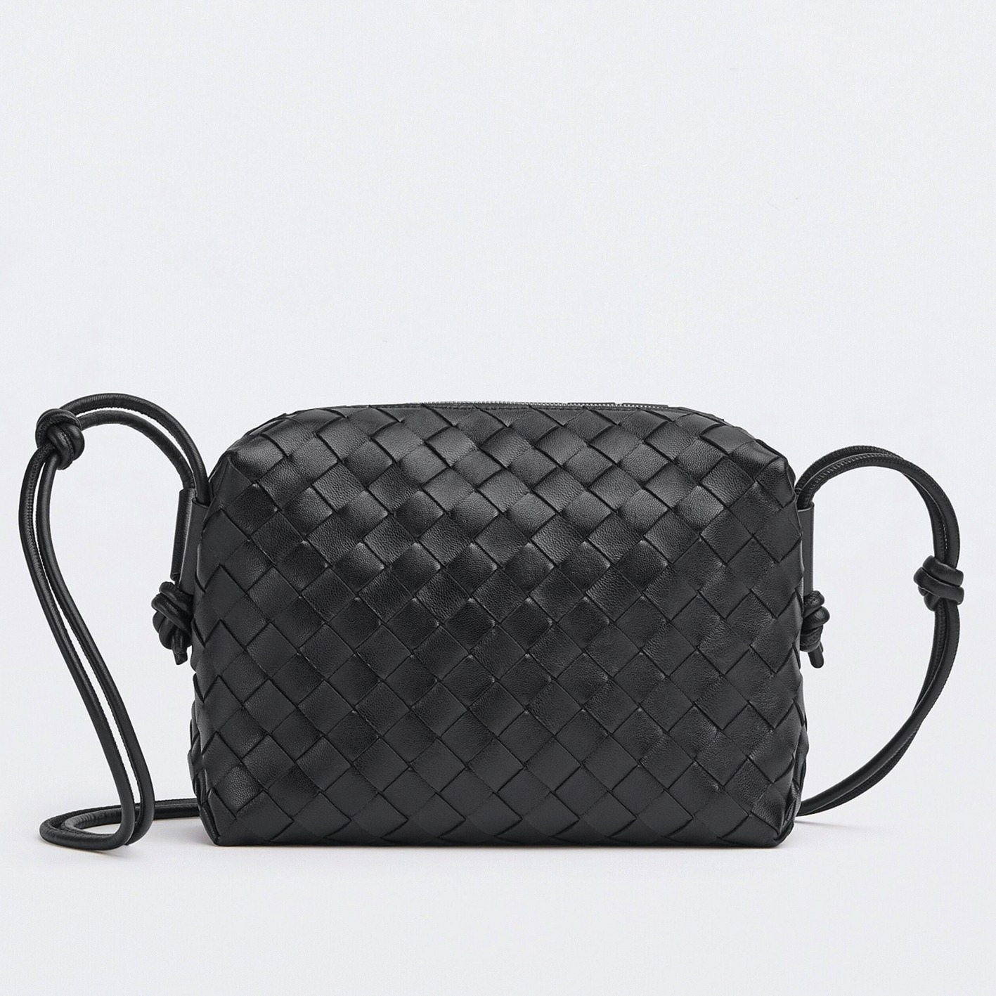 Replica Bottega Veneta Loop Small Bag Black