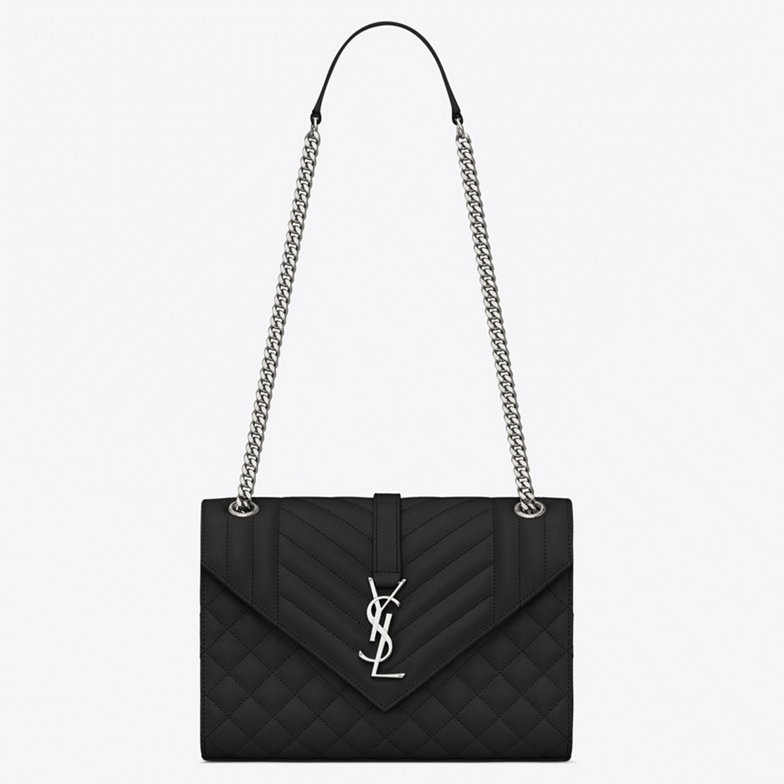 Replica Saint Laurent Envelope Medium Bag Noir