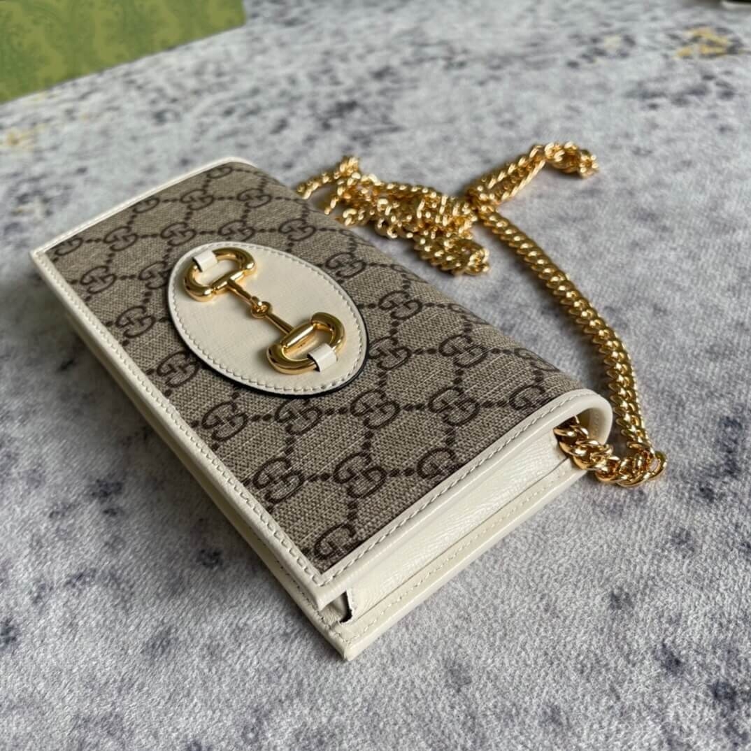 Gucci Horse Buckle 1955 Chain Wallet
