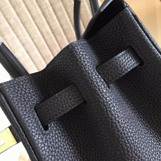 Classic Black Hermes Birkin 30cm Replica Handbag