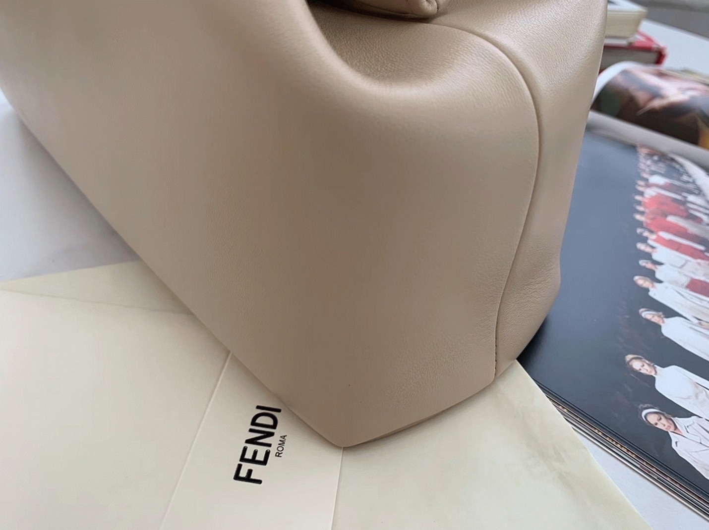 Top Quality Knockoff Fendi First Small Bag In Beige