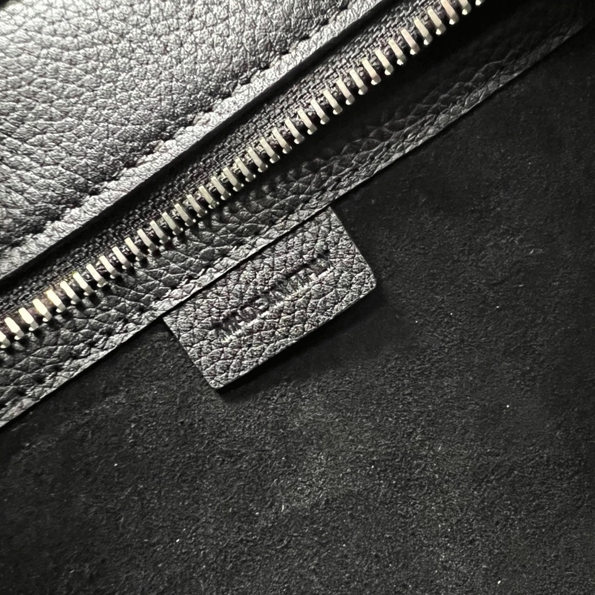 Celine Nano Luggage Tote Bag Replica in Black