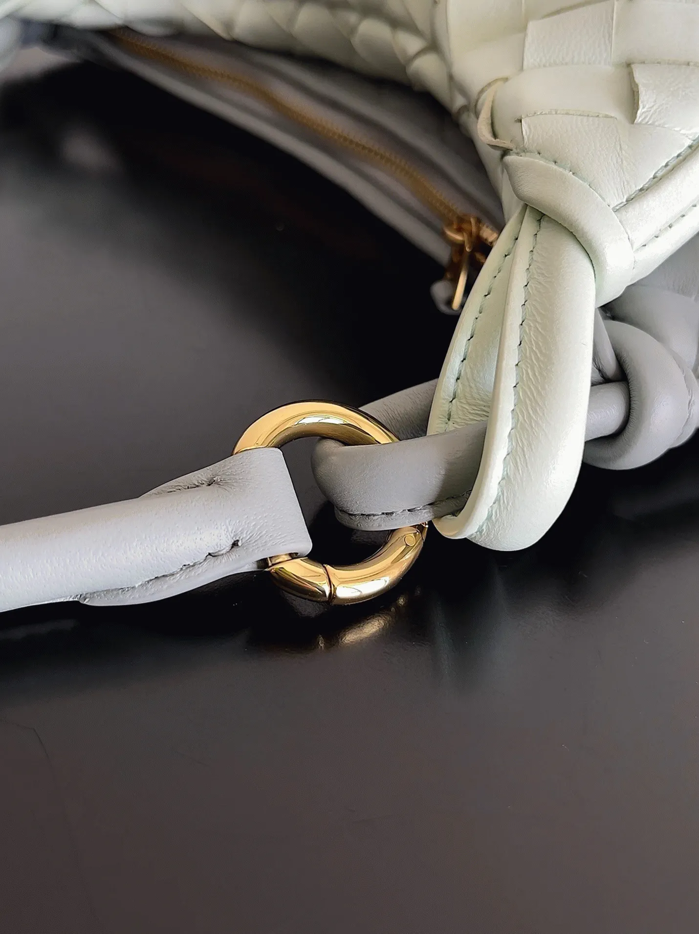 Replica Bottega Veneta Gemelli Small Bag Grey/Glacier