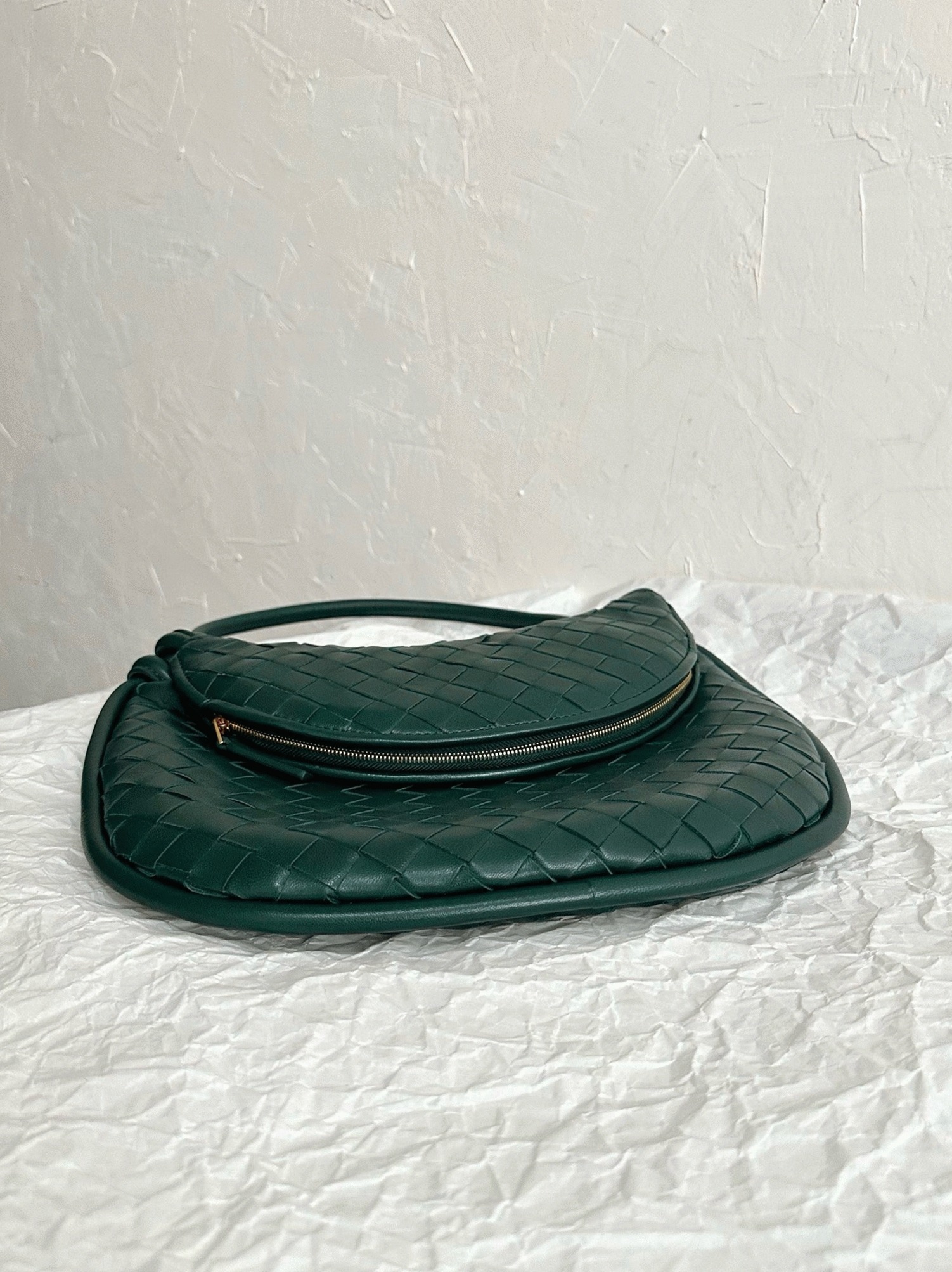 Fake Bottega Veneta Gemelli Medium Bag Emerald Green
