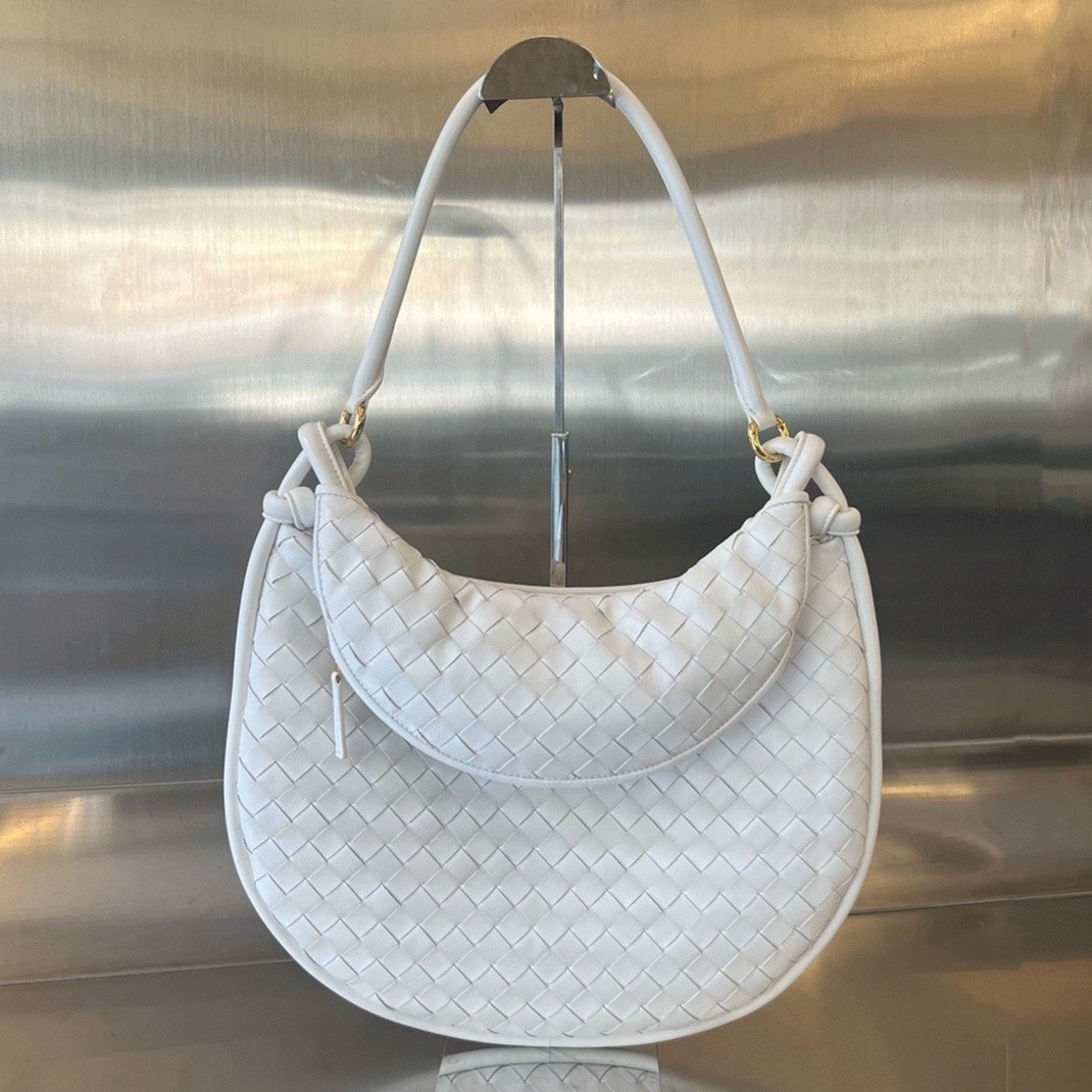Replica Bottega Veneta Gemelli Large Bag White