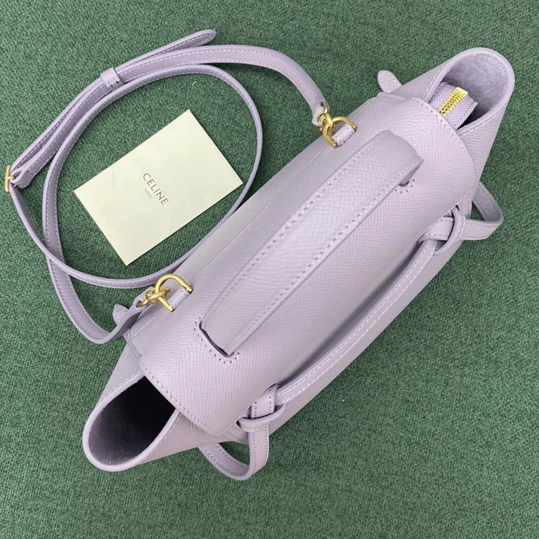 Celine Belt Nano Bag Replica in Lilas