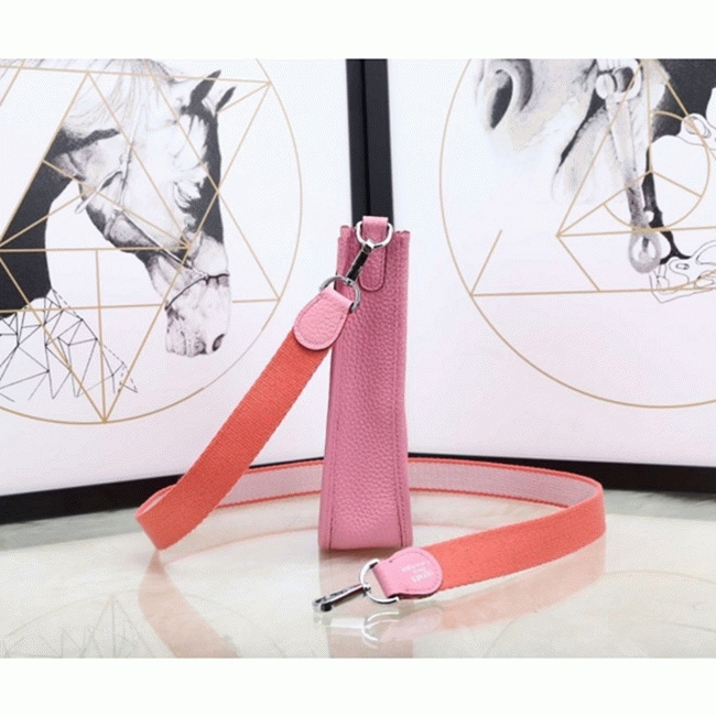 Pink Evelyne II TPM Messenger Bag Knockoff AAA Hermes Mini Bag