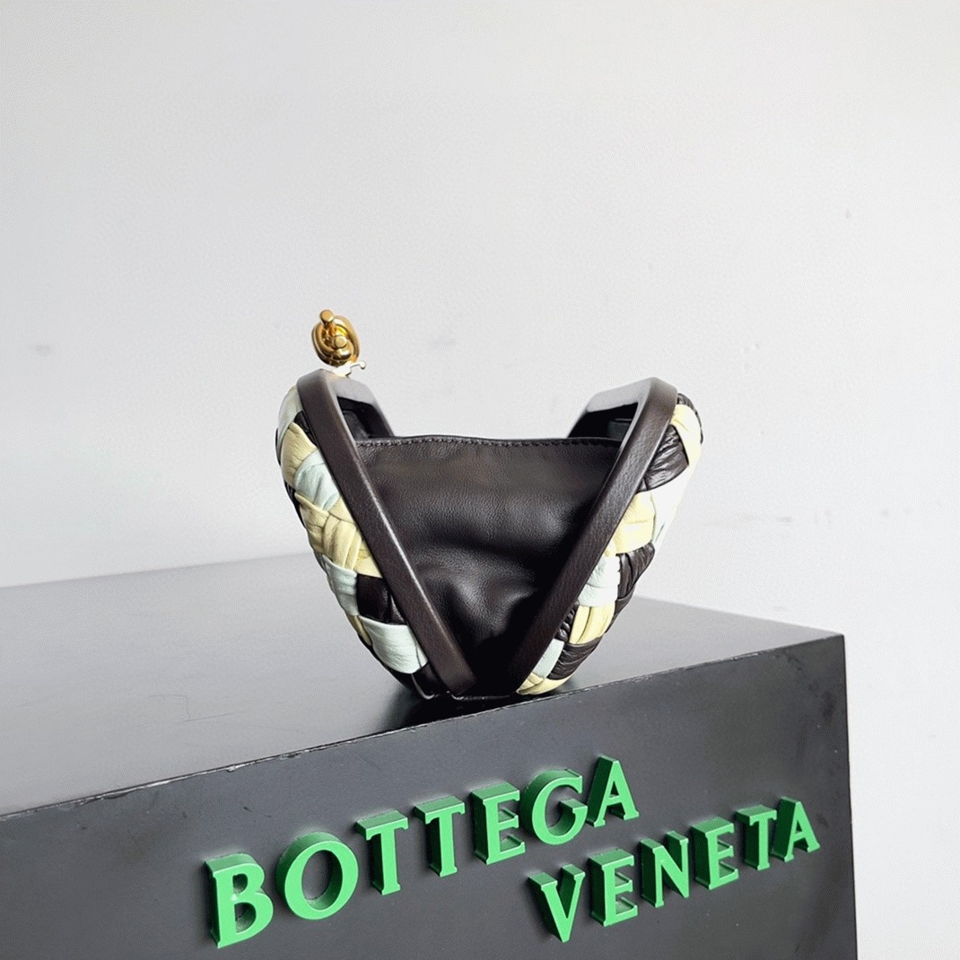 Replica Bottega Veneta Knot Minaudiere Clutch Multicolour