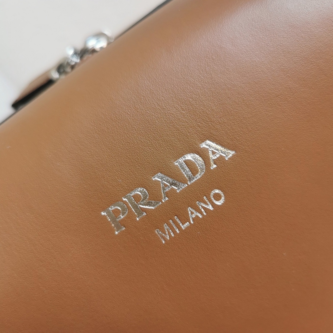 Prada Supernova Medium Top Handle Bag Replica in Brown