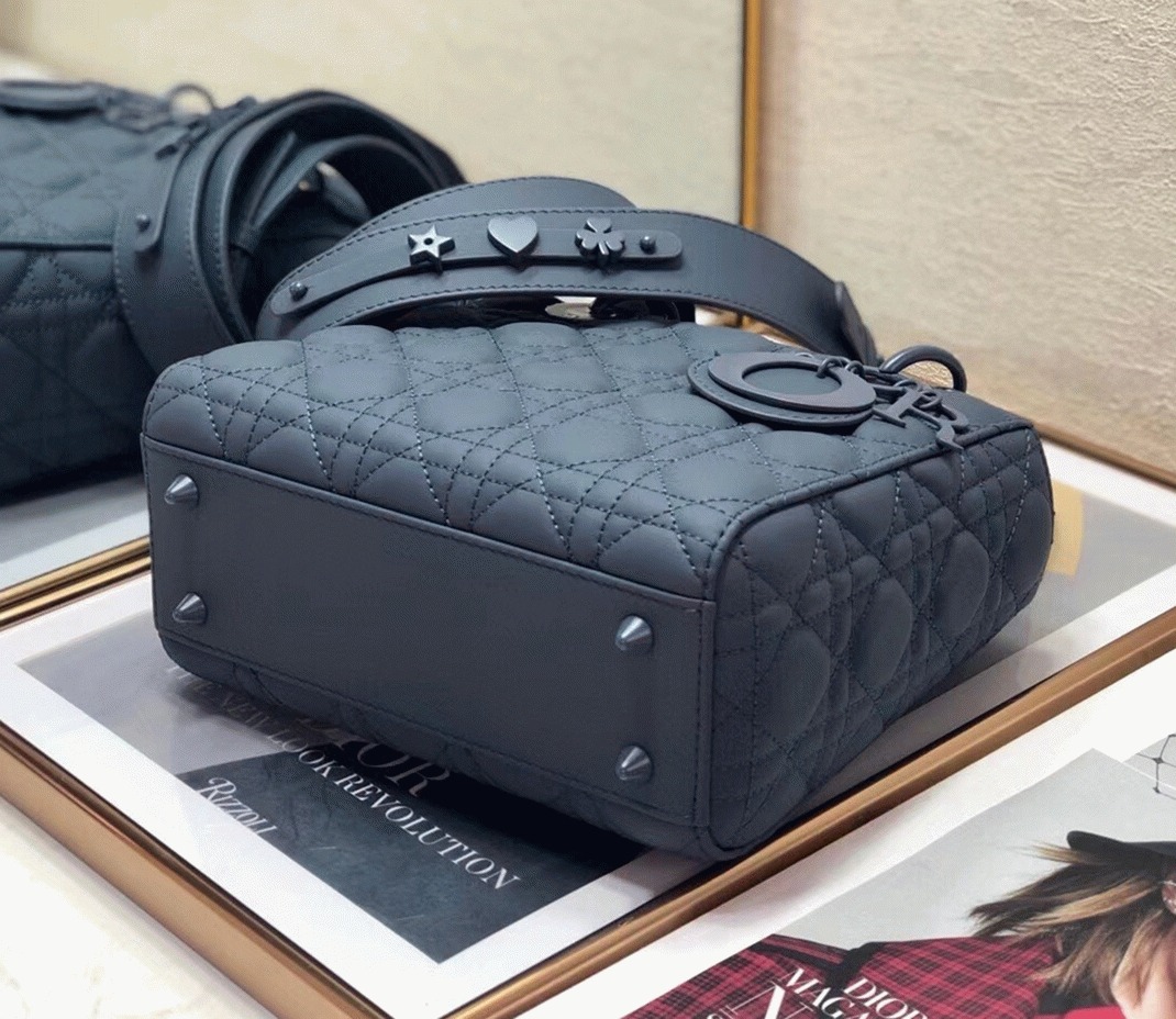 Dior Small Lady Dior My ABCDior Bag Replica in Blue