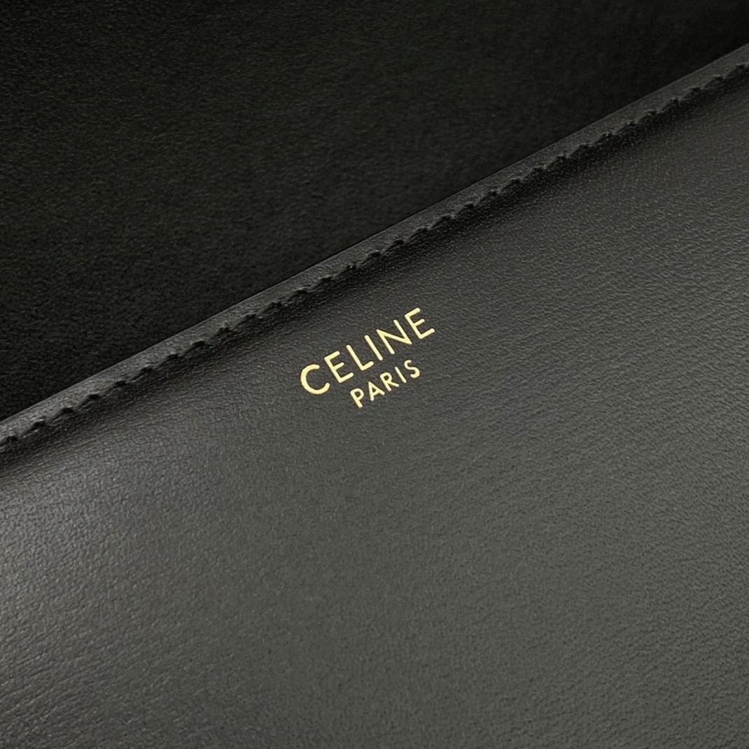 Top Quality Knockoff Celine Triomphe Large Bag In Black