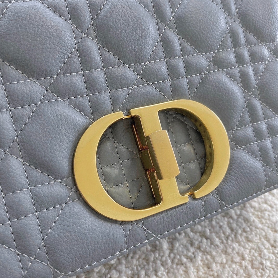 Dior Caro Small Bag Fake in Cloud Blue