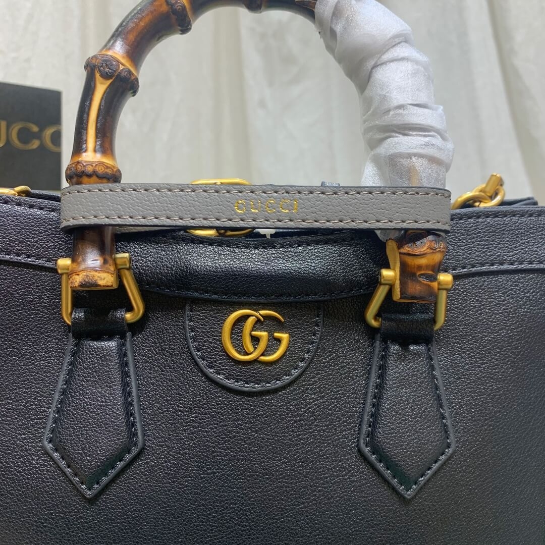 GUCCI DIANA BAMBOO SMALL TOTE BAG(high-end grade)