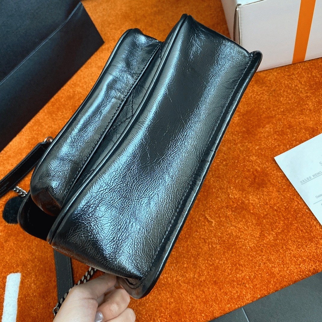 Fake Saint Laurent Niki Baby Chain Bag Noir