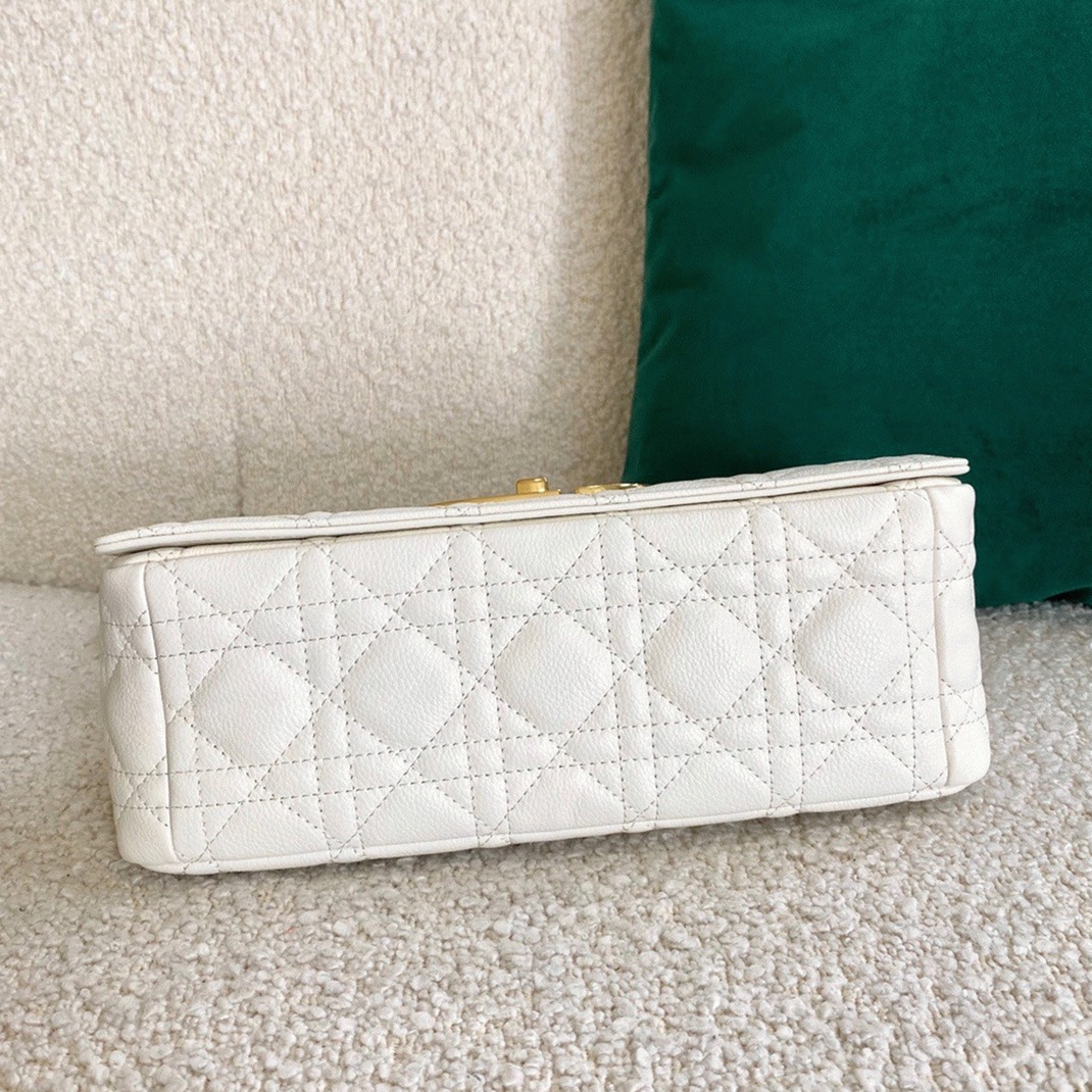 Dior Caro Medium Bag Replica in White