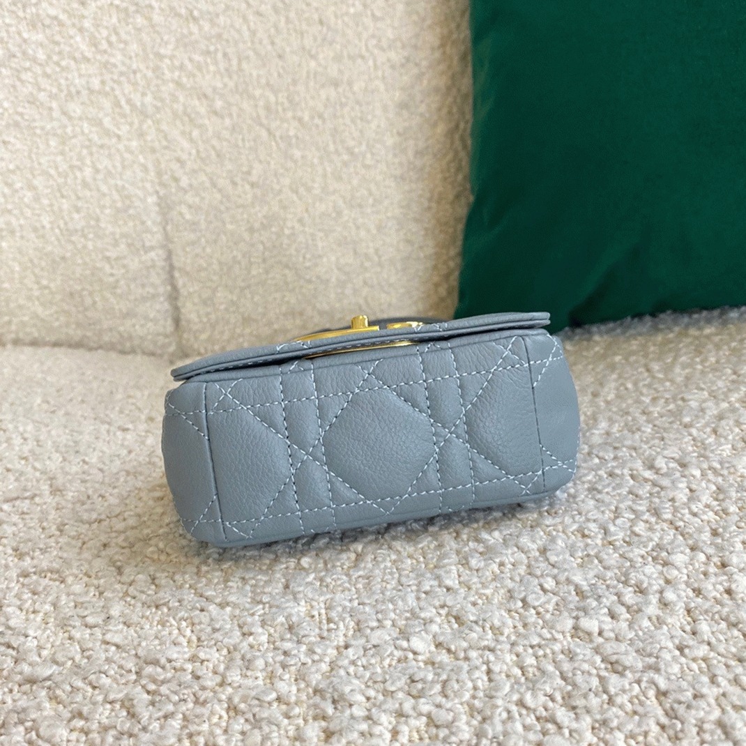 Dior Caro Micro Bag Replica in Blue