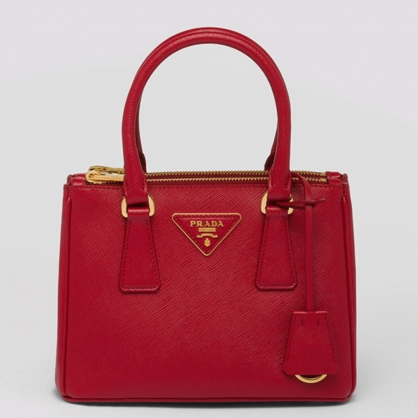 Red Prada Mini Galleria Bag Replica