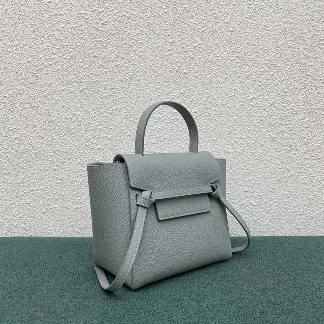 Celine Belt Nano Bag Replica in Mineral
