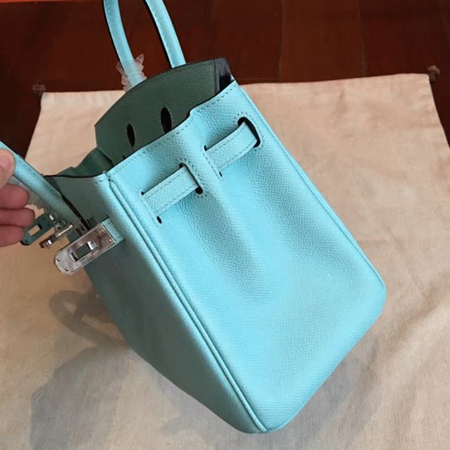 Blue Atoll Hermes Birkin 25CM High-End Replica