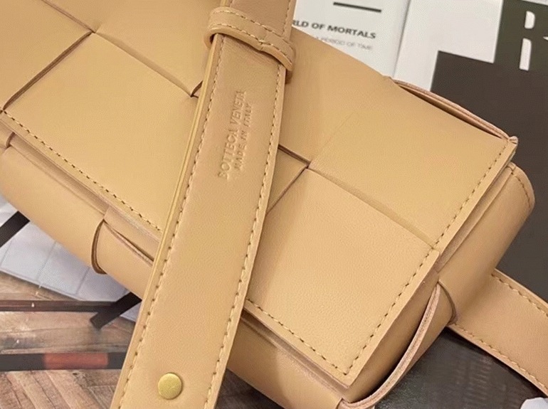 Fake Bottega Veneta Cassette Belt Bag Beige
