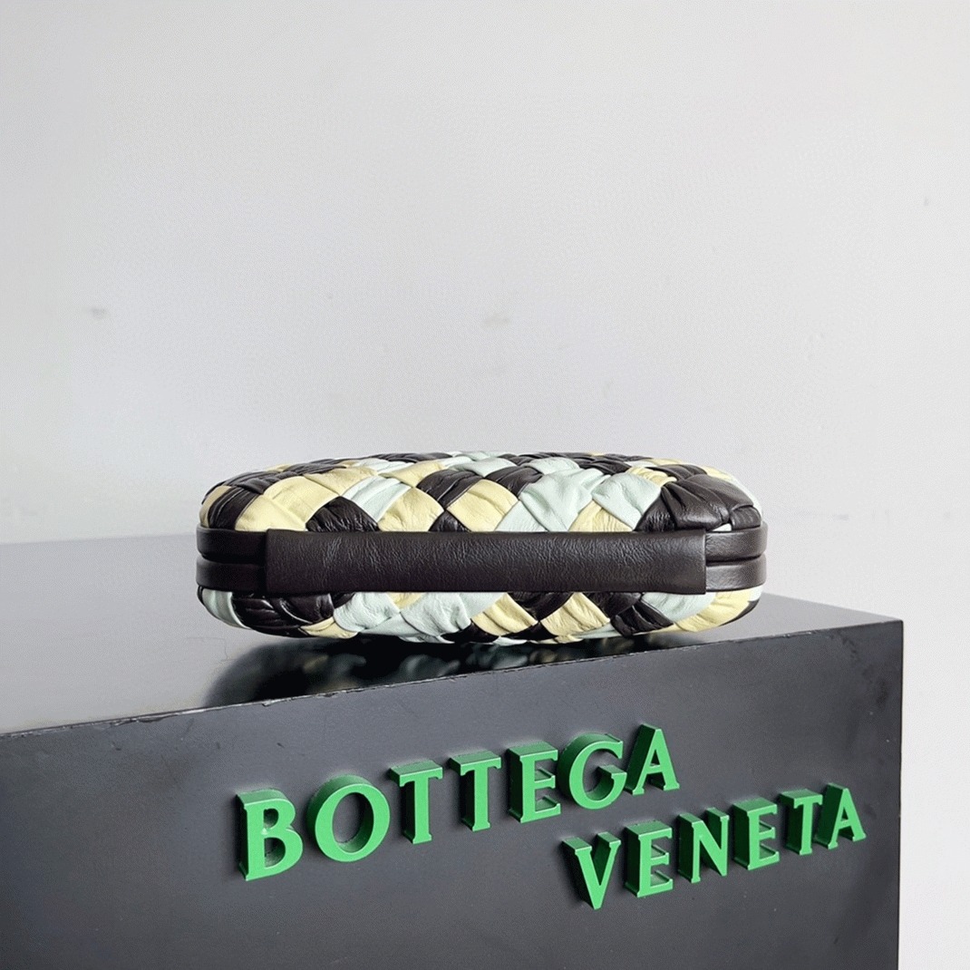 Replica Bottega Veneta Knot Minaudiere Clutch Multicolour