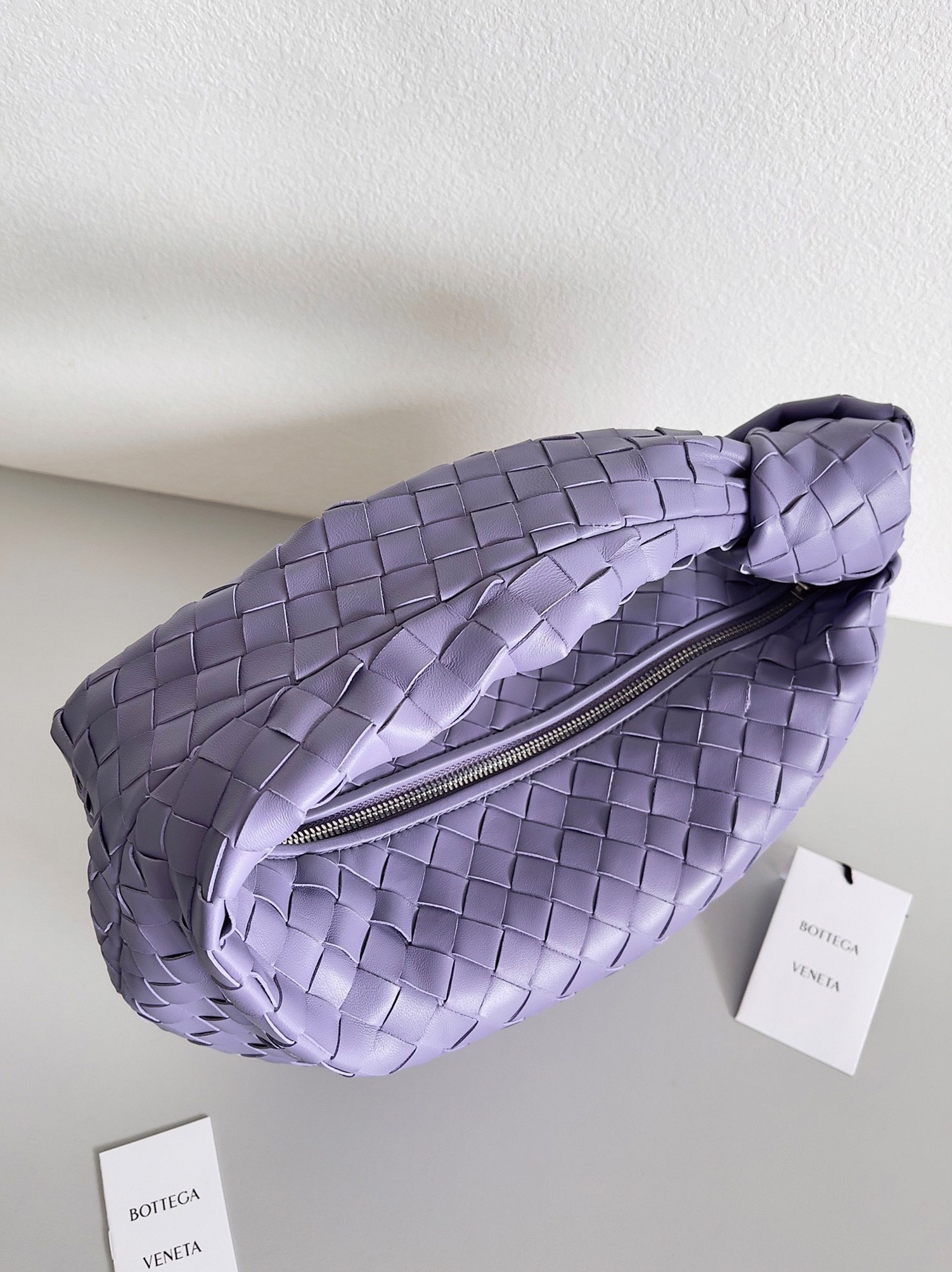 Fake Bottega Veneta BV Jodie Teen Bag Wisteria