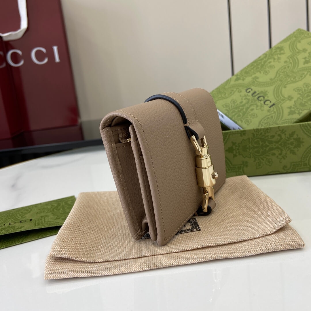 GUCCI BAMBOO 1947 JUMBO GG SMALL TOP HANDLE BAG