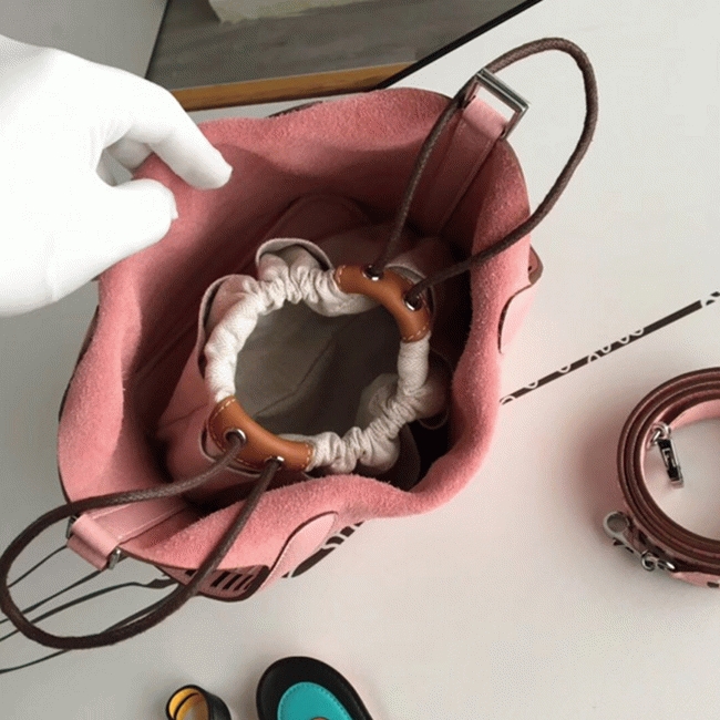 Pink Hermes Picotin Lock 18cm handbag with braided handles replica