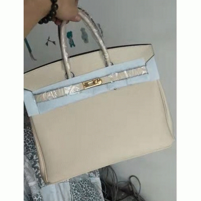 Ivory Replica Hermes Birkin 35CM Classy Handbag