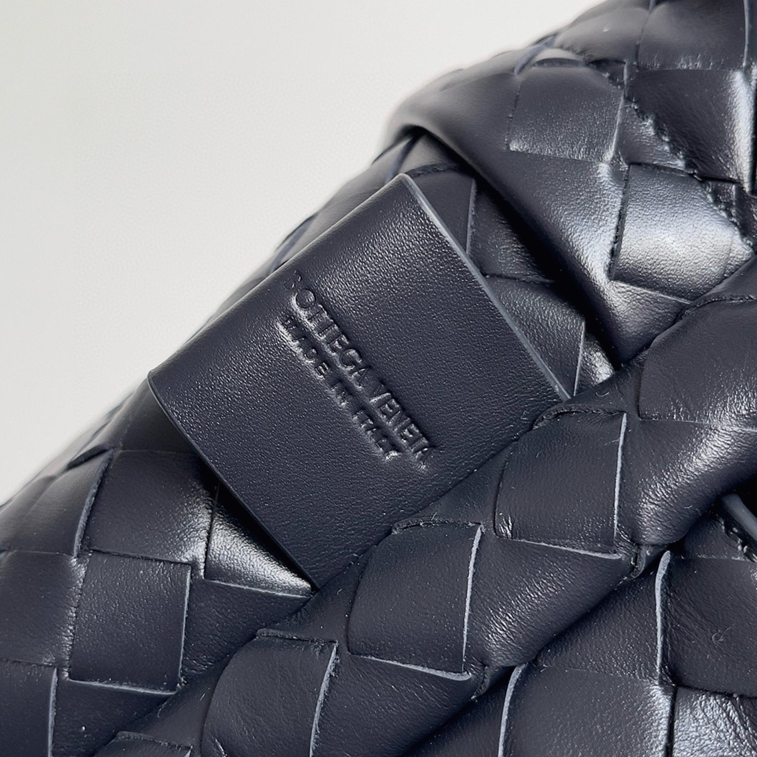 Fake Bottega Veneta Medium Backpack Dark Blue