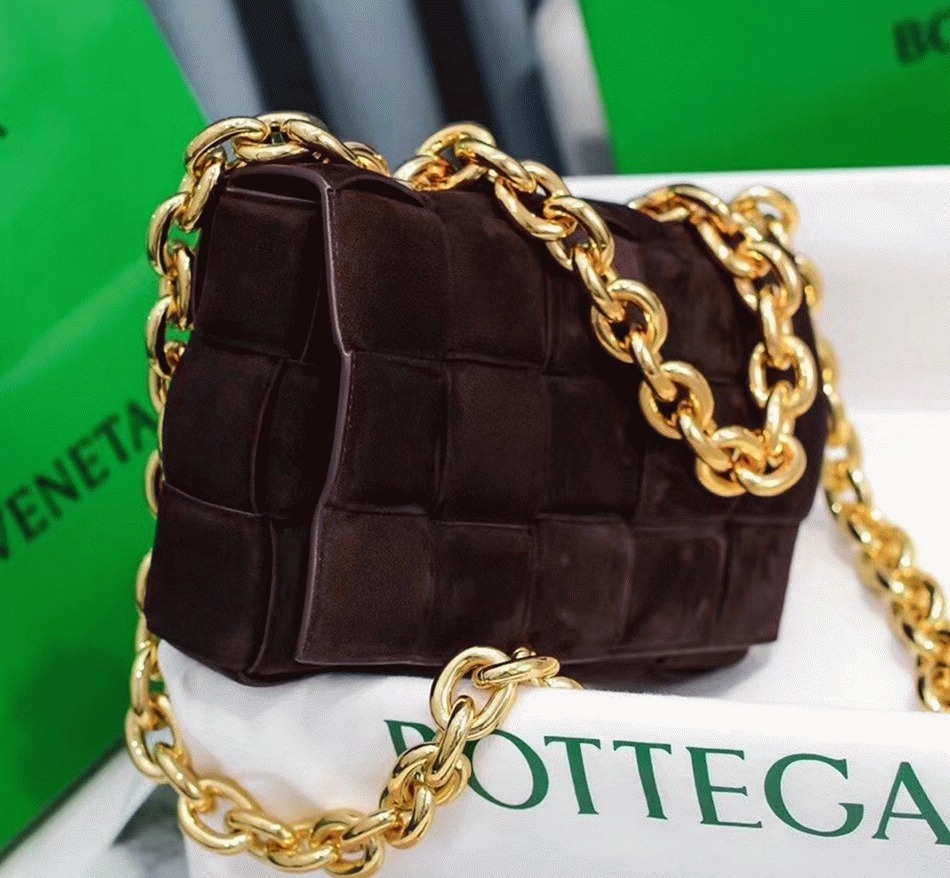 Top Quality Replica Bottega Veneta Chain Cassette Bag In Fondant