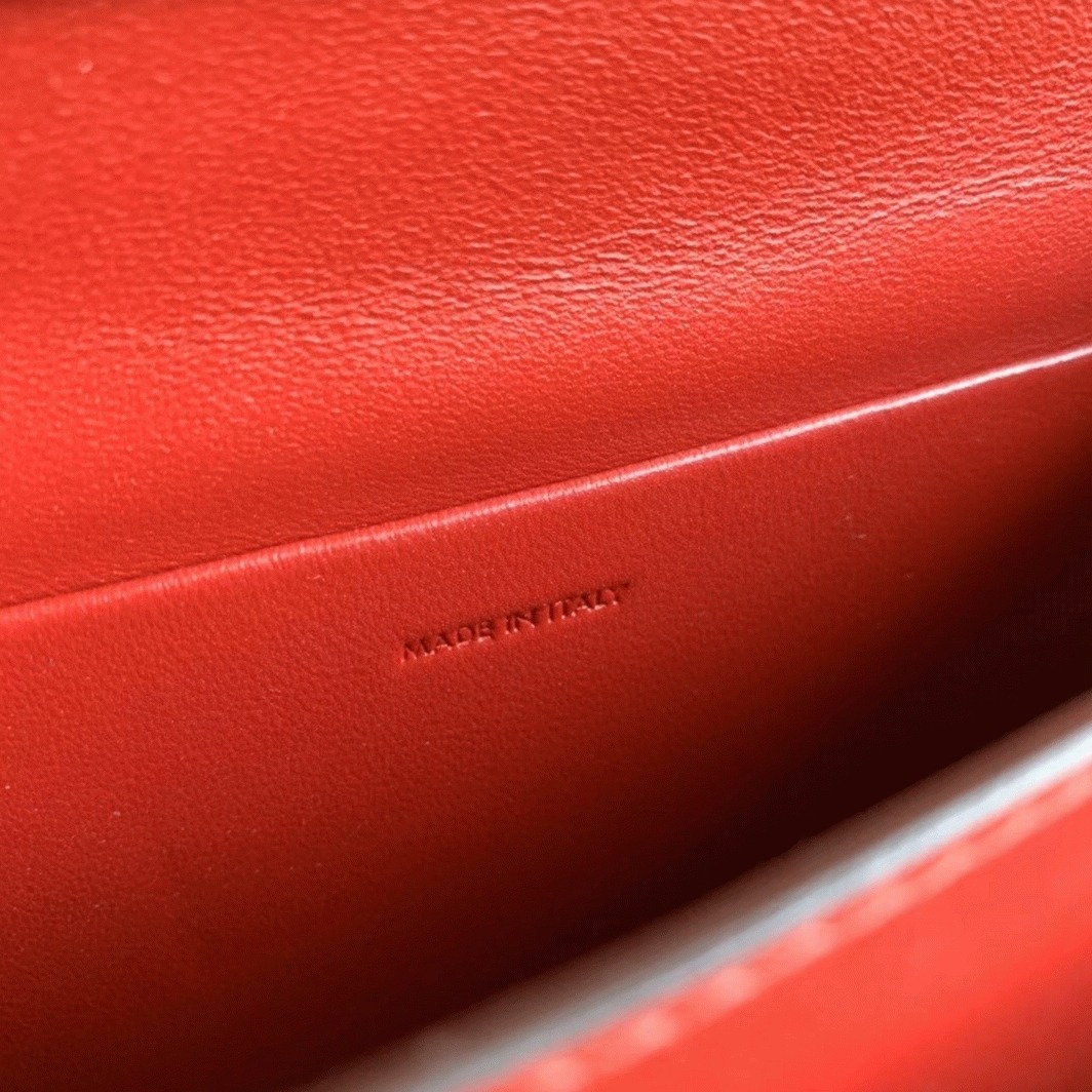 Top Quality Fake Celine Classic Box Teen Bag In Red