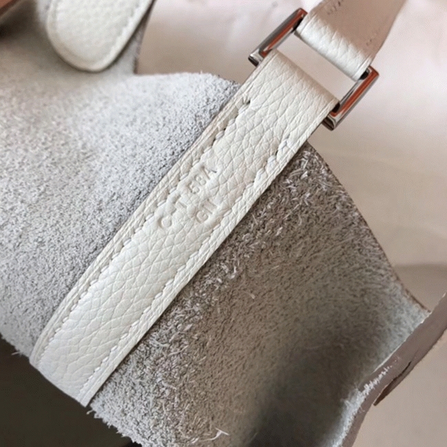 White luxury replica Hermes Picotin Lock 18cm handbag