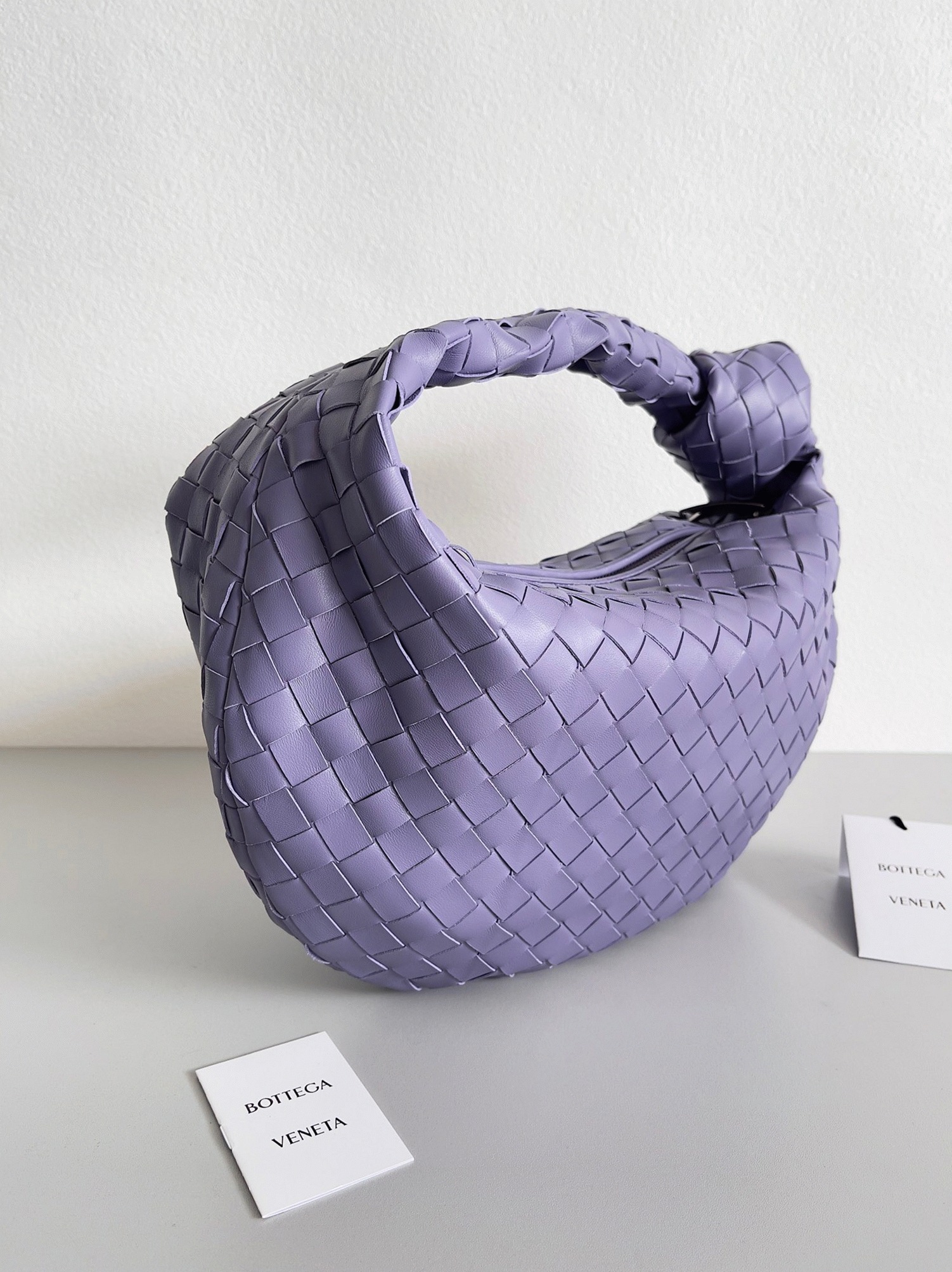 Fake Bottega Veneta BV Jodie Teen Bag Wisteria