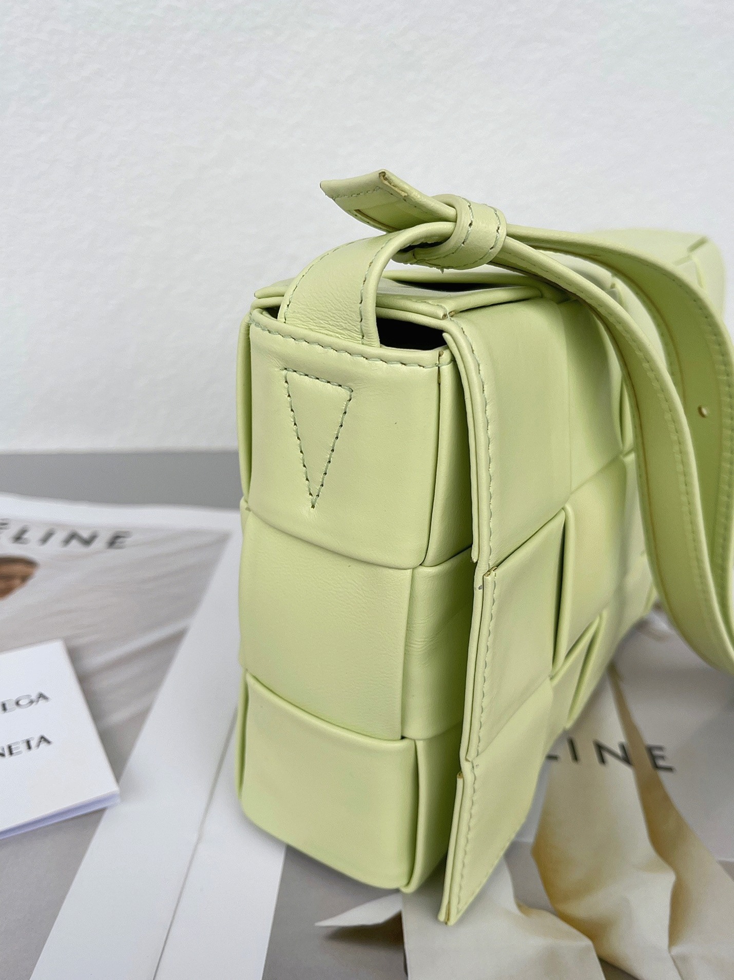 Top Quality Fake Bottega Veneta Cassette Bag In Lemon Washed