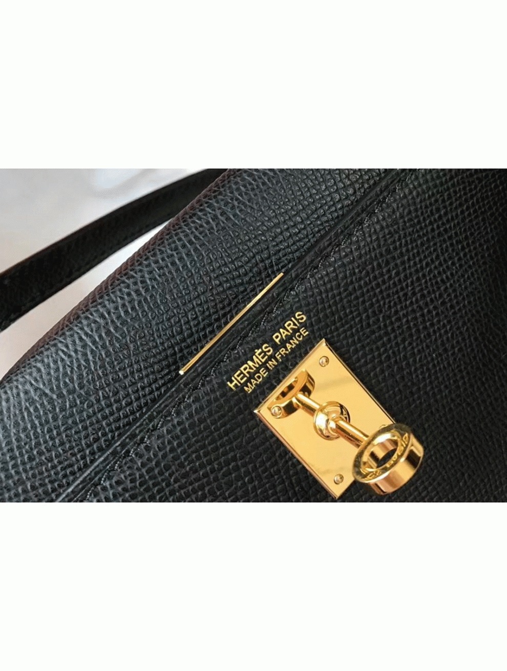 Hermes Kelly Mini II Bag Replica in Black