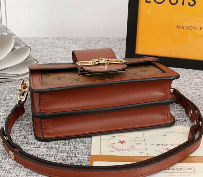 Louis Vuitton Monogram Reverse Canvas Mini Dauphine Bag