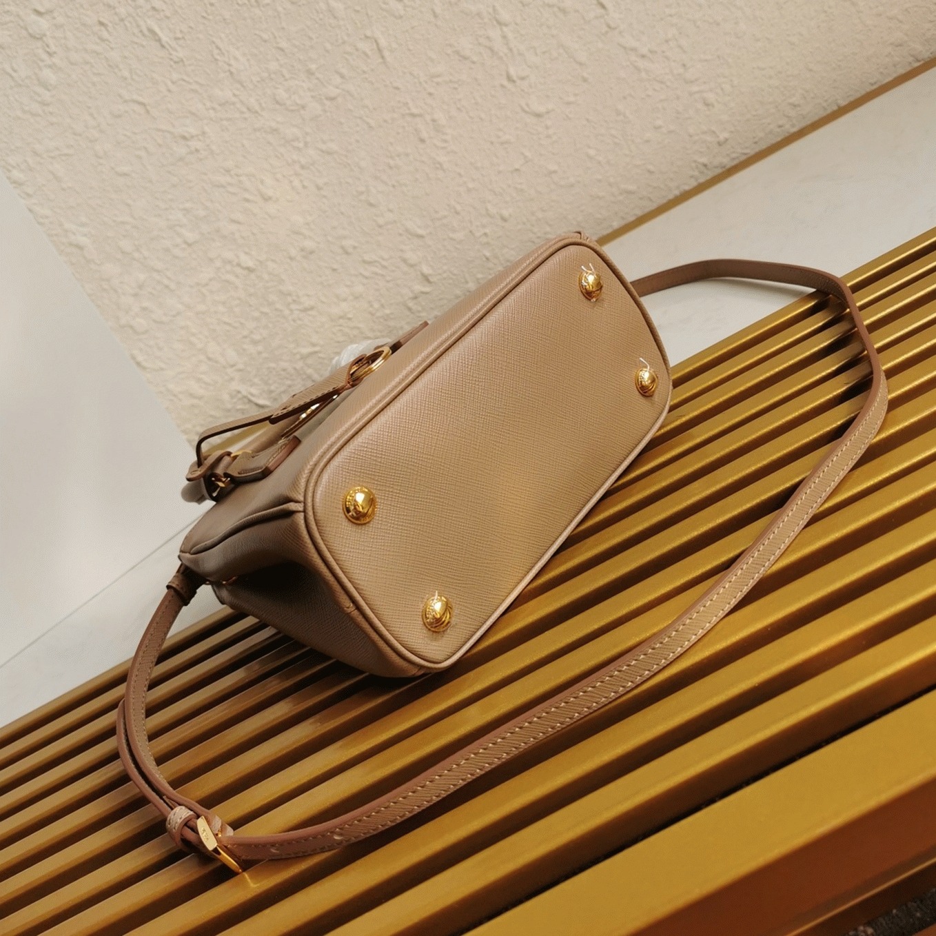 Beige Prada Mini Galleria Bag Replica