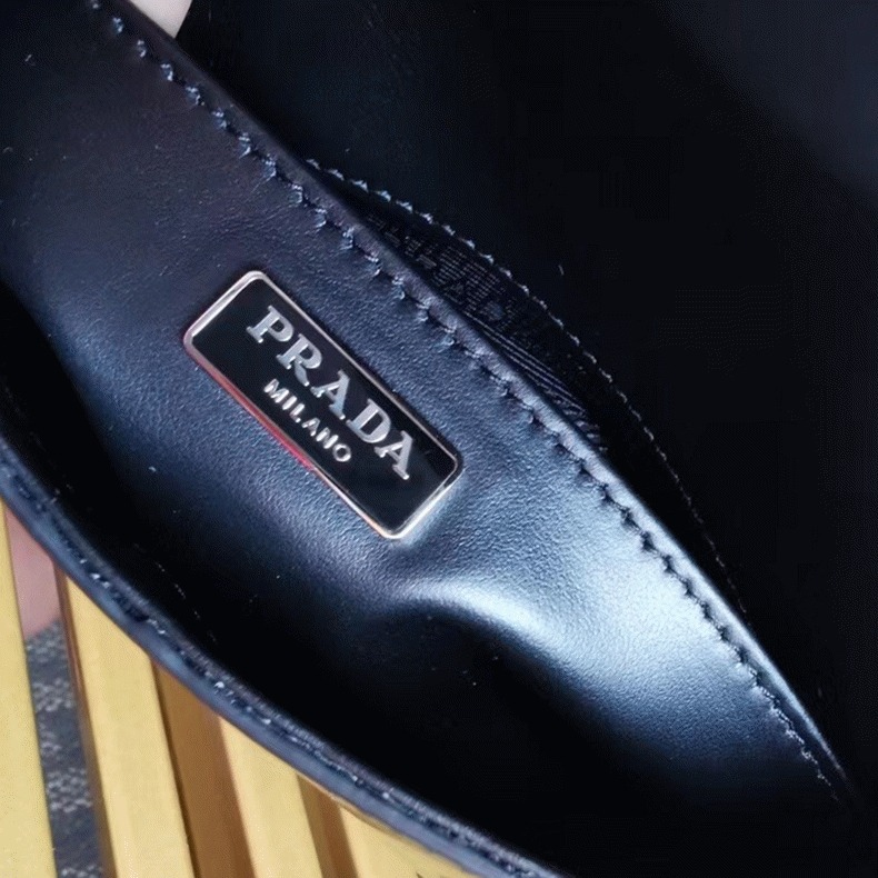Black Prada Cleo Flap Bag Top Replica