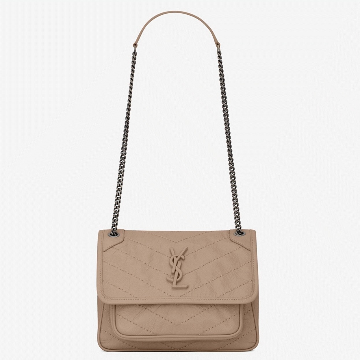 Fake Saint Laurent Niki Baby Chain Bag Beige