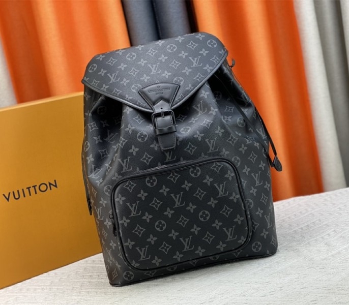 Louis Vuitton Monogram Eclipse Montsouris Backpack