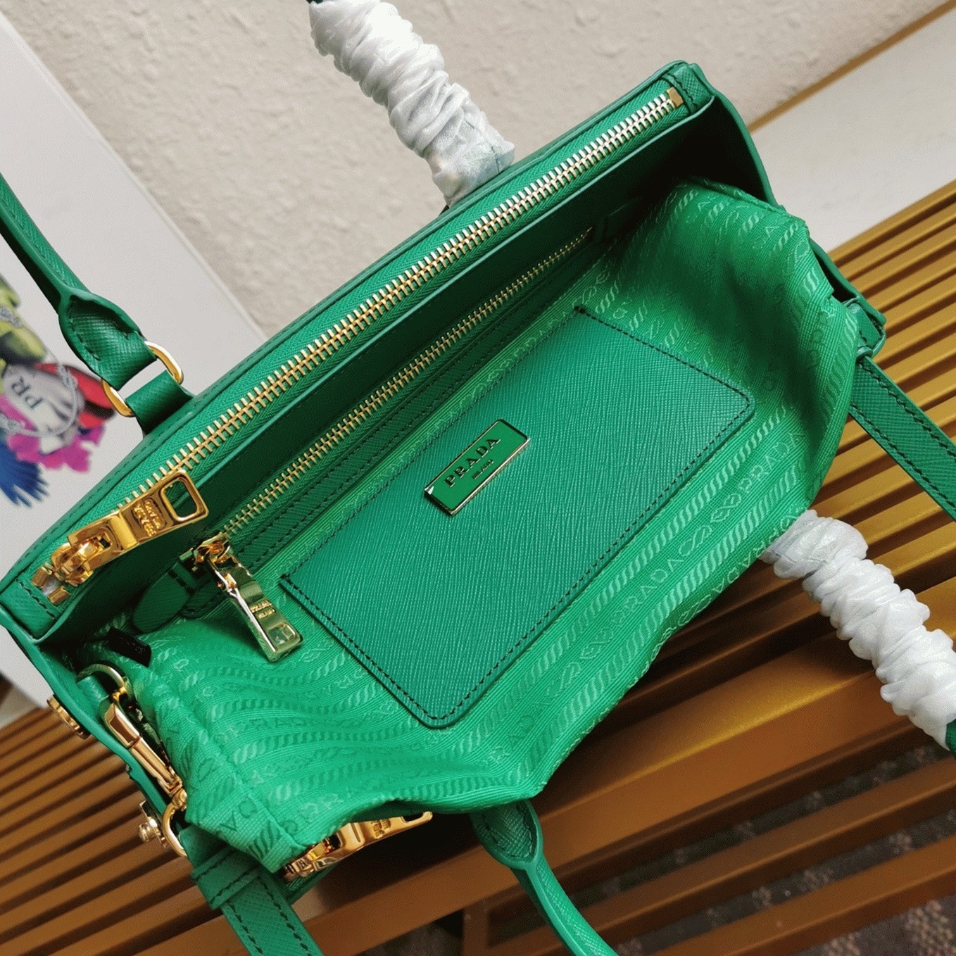 Mango Prada Galleria Medium Bag Fake
